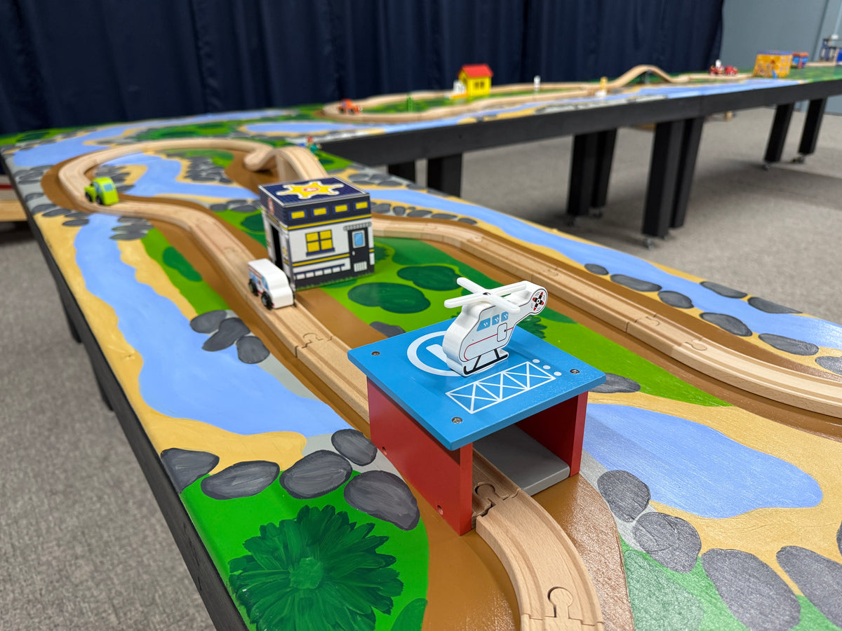 Train Table Experience – Burlington Station